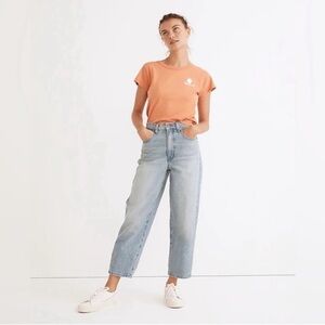 Madewell balloon High Rise Jeans Sz 23 Blue